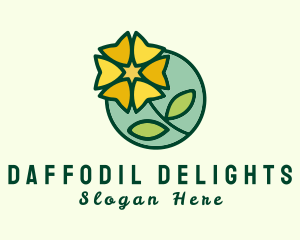 Daffodil Flower Garden logo