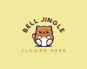 Fluffy Cat Pet logo design