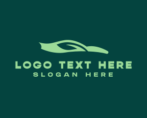 Eco Auto Vehicle Logo