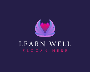 Lotus Flower Wellness logo design