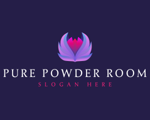 Lotus Flower Wellness logo design