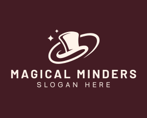 Circus Magician Hat  logo design