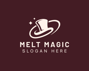 Circus Magician Hat  logo design