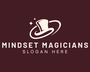 Circus Magician Hat  logo design