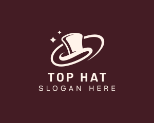 Circus Magician Hat  logo design