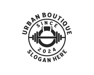 Bodybuilding Gym Weightlifter Logo