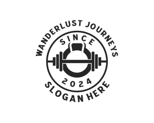 Bodybuilding Gym Weightlifter Logo