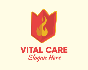 Medieval Fire Banner logo