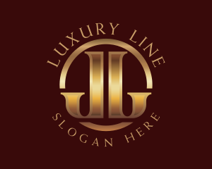 Luxury Elegant Letter JL logo