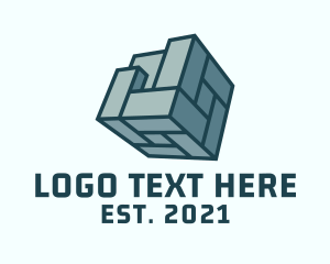 3D Engineering Cube logo