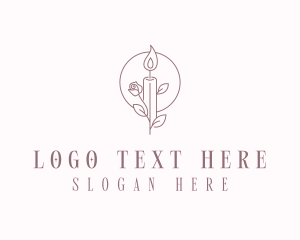 Floral Candle Maker logo