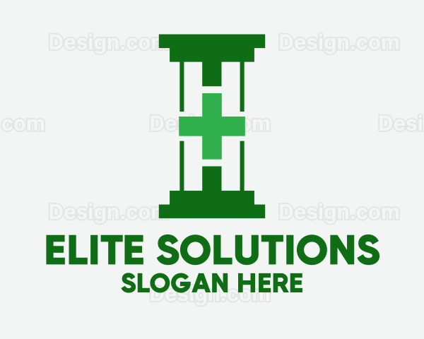 Green Hospital Pillar Logo