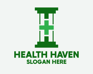 Green Hospital Pillar  logo