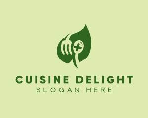 Healthy Food Restaurant logo design