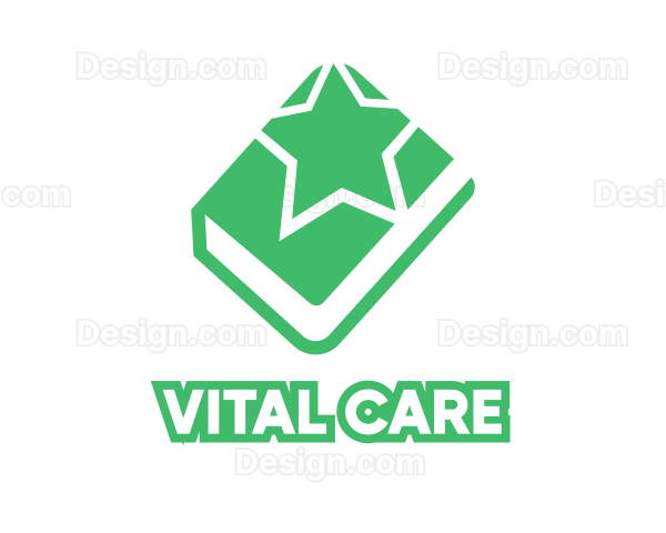 Green Star Book Logo