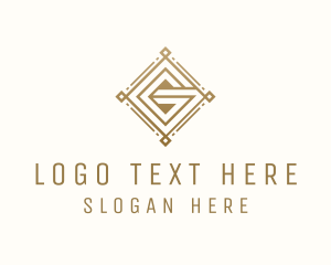 Elegant Pattern Letter G logo