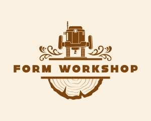 Wooden Carpentry Workshop logo