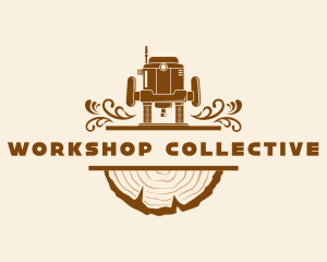 Wooden Carpentry Workshop logo