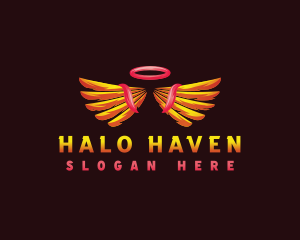 Angel Halo Wings logo