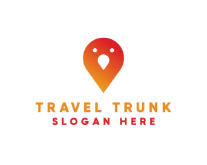 Bird Travel Navigator logo design