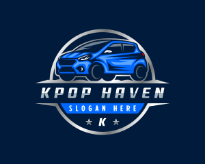 Automotive Hatchback Vehicle logo design