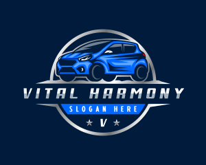 Automotive Hatchback Vehicle logo design