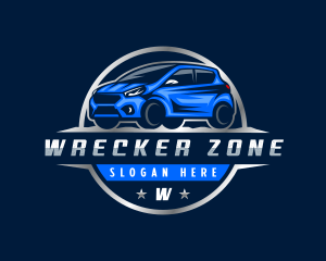 Automotive Hatchback Vehicle logo design