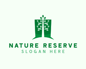 Nature Garden Plant logo design