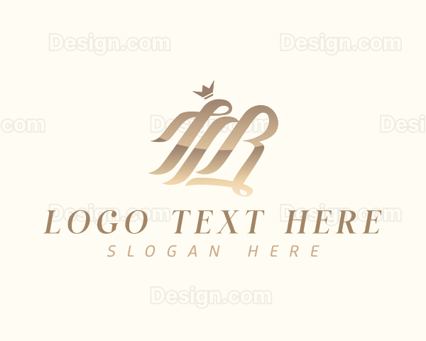 Elegant Letter MR Beauty Logo