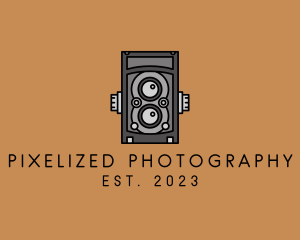 Retro Film Camera  logo design