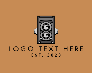 Retro - Retro Film Camera logo design
