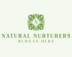 Floral Nature Wellness logo design