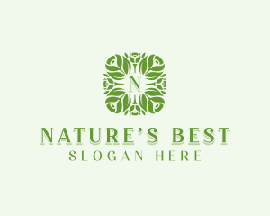 Floral Nature Wellness logo design