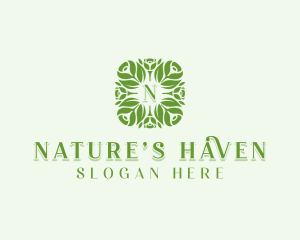 Floral Nature Wellness logo design