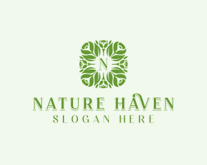 Floral Nature Wellness logo design