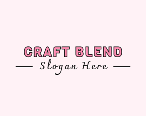 Feminine Craft Shop logo design