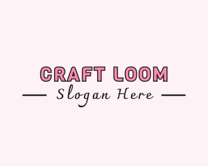 Feminine Craft Shop logo design