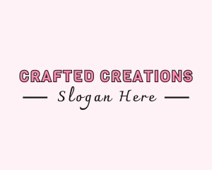 Feminine Craft Shop logo design