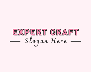 Feminine Craft Shop logo design