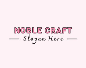 Feminine Craft Shop logo design