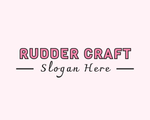 Feminine Craft Shop logo design