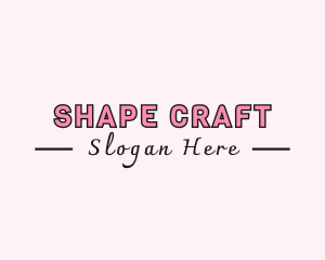 Feminine Craft Shop logo design