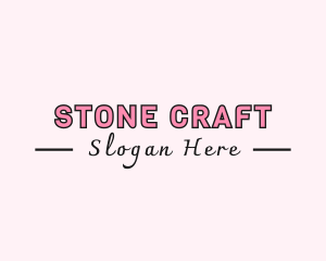 Feminine Craft Shop logo design