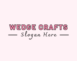 Feminine Craft Shop logo design