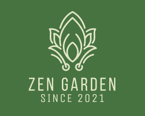 Zen Wellness Oil logo design