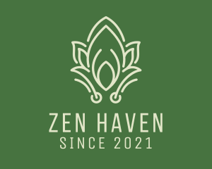 Zen Wellness Oil logo design