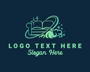 Couch Furniture Cleaning logo design