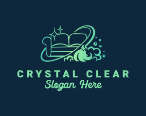 Couch Furniture Cleaning logo design