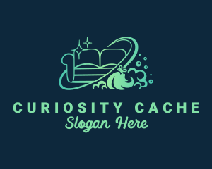 Couch Furniture Cleaning logo design