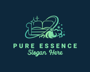 Couch Furniture Cleaning logo design